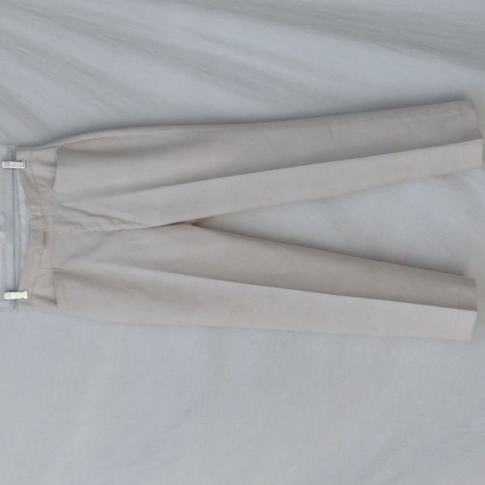 Vintage 60s Levi's for Gals Sta Prest Cream Pants 28W x 27 Women's